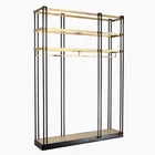 Metal Cabinet Limit Discounts Commercial Boutique Store Metal Clothing Display Cabinet For Retail