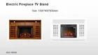Sunshine Decorative Luxury Appliance electric Wall mouted Fireplace Insert Heater Free Standing Fireplace With Mantel