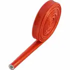 Silicone coated heat resistant hose protective Fire sleeve
