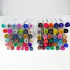 24/36/48/60/170 Colors Art Marker Set, Artist Dual Head Alcohol Based Sketch Copic Markers