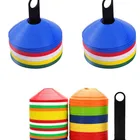 Sports Training Agility Cone Football Equipment Soccer Disc Soccer Football Ball Training, Random Color 20X6 cm