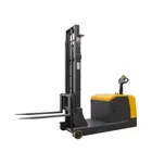 1.6m 4m lifting battery full electric pallet stacker & reclaimer