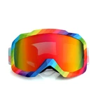 Professional factory custom logo anti fog adult ski googles