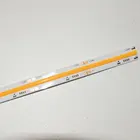 高密度 DC24V 500 ミリメートル/カット 5 ワット白ウォームホワイト発光照明柔軟な COB LED ストリップライト