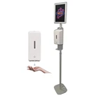 Hand Hand Sanitizer Dispenser Automatic Alcohol Mobile Black Sensor Touch Free Dispenser Hand Sanitizers With Stand