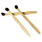 Wooden Biodegradable Bamboo Toothbrush Travel