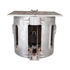 3-5 ton aluminum ingot and scrap metal induction melting furnaces