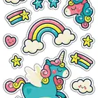Art Stickers Stickers Decal Art Die Cut Stickers Label Printing Decor Custom Logo Walls Stickers