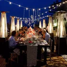 Outdoor fireplace heater gas fire pit