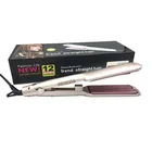 Nano titanium technology 360 degree swivel cord infrared hair straightener