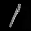 Hot sell Silver standard cheap skinny tie clip for man