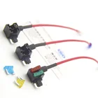 Micro Add-a-Circuit Kit Auto Low Profile Mini Fuse TAP Holder Fuses Assortment for Car Truck SUV Adding circuits