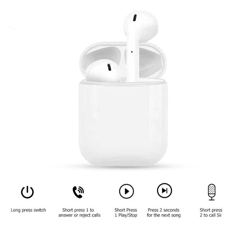 Christmas Gift Black Friday Hot Sale i16 Max TWS Bluetooth Earphones Pop-up Touch Control Earbuds with Mic Charging Box - ANKUX.COM