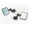 Universal Motorcycle Mirror CNC Aluminum 22mm Handle Bar End Rearview Side Mirrors Handlebar grips Rearview Side Mirror