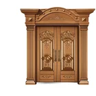 Latest Design Luxury Style High Quality New design fancy steel door