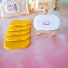 Easy Open End China Manufacturer PP Plastic Flip Top Cap Lids For Wet Wipes Container