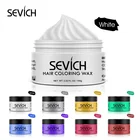 Hair Coloring Wax, Temporary Hairstyle Cream Hair Pomades, Natural Hairstyle Wax