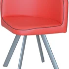 New design Modern style Home Furniture Glass Top Dining table chairs for dining room