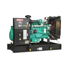 Generator with Cummins engine water turbine electric diesel generator open 150kva