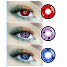Realkoko OEM Yearly Sharingan Animei Halloween Cheap Cosplay Colored Contact Lenses Crazy Contact Lenses for Cosplay