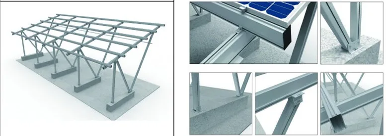 Carport Solar Energy Mounting System Structure Carport Solar Energy Mounting System Structure