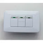 Interruptor Triple of wall switch for home