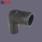 Pipe Fitting 45 Degree Elbow Good Quality Injection Black Hdpe Pipe Fitting 45 90 Degree Elbow For PE100 Pipe