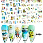 Nail Sticker High Quality 2020 New Arrival Hot Sale 3D Fruit Nail Sticker For Nail Art