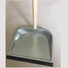 Broom Design Wood Long Handle Broom With Metal Dustpan