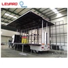 Big stage truck trailer for sell, double hydraulic stage truck factory price