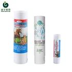 Biodegradable toothpaste tubes paper tubes for toothpaste clear toothpaste tube