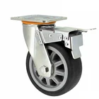 Factory price 6 inch heavy duty swivel plate caster wheel