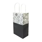 Wholesale Recyclable Eco friendly Large Kraft Custom Carry Craft Printed Shopping Kraft Paper Bag