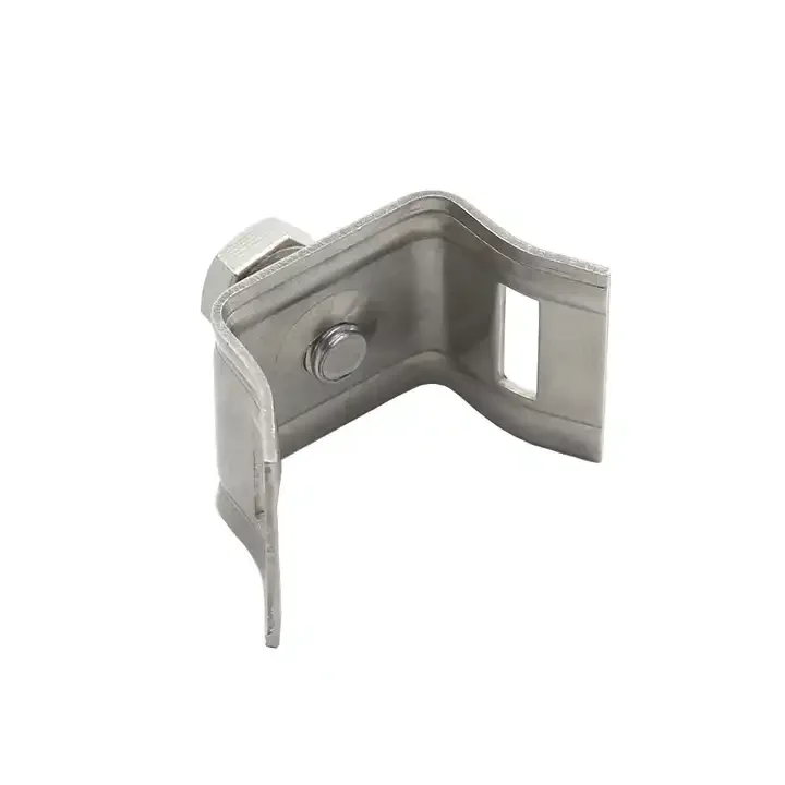 Stainless Steel Sign Mounting Brackets Flared Leg Stainless Steel