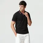 OEM Men Clothing Custom 100% Cotton Golf Polo Shirt Wholesale Men Comfort Colors Plain polo T-shirts