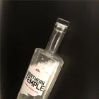Premium Vodka Premium Bespoke 750ml Rum Whiskey Vodka Gin Spirits Glass Bottle With Cork Stopper