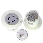 Free Shipping L5-20 Locking Flanged Outlet Plug Twist Lock NEMA L5-20 20A 125V