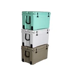 Wholesale Custom Logo 25qt/35qt/50qt/75qt Food Grade Fishing Insulated Cooler Box/ Rotomolded Cooler Box