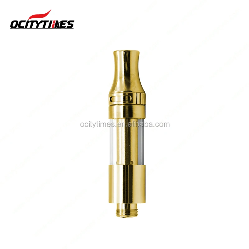 Ocitytimes Hot Selling Ceramic heating Coil 510 thread C19-VC 0.5ml 1ml cbd oil cartridge for thick cbd