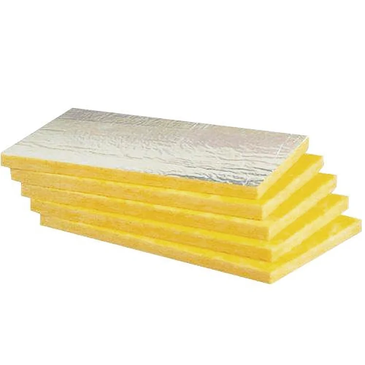 Thermal Insulation Glass Wool Board For Hvac Air Duct Thermal