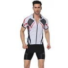 Good Quality Breathable Quick Dry Hooded Custom Design Men's Cycling Jersey snd Shorts Sets
