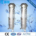 stainless steel 304/316 single Bag filter In series water treatment systems