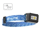camping water resistance high power sensor rechargeable strip LED headlamp