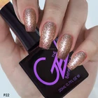 Polish Super Shining Glitter Platinum Diamond Uv Led Easy Soak Off Gel Polish Factory