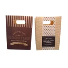 Customized high quality Printed craft gift packing brown kraft paper bag with your own logo