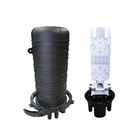 Ip68 dome type 1in 6 out fiber optic splice joint closure