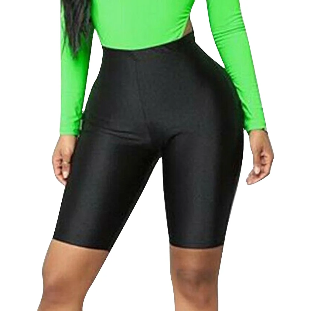 spandex biker shorts women's