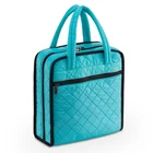 Foldable Compact Women Knit Yarn Bag Crochet Knitting Bag