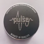 metal custom brushed laser aluminum nameplate sticker logo for machine laptop furniture