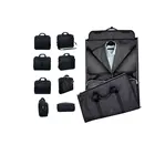 FREE SAMPLE clear nylon garment bags with pockets clear logo printable suit cover bag clear garment plastic bag